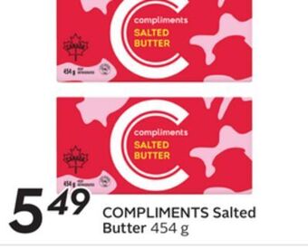 Sobeys Salted butter offer