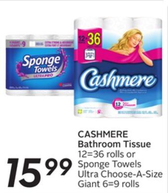 Sobeys Cashmere bathroom tissue offer
