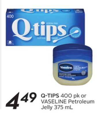 Sobeys Q-tips offer