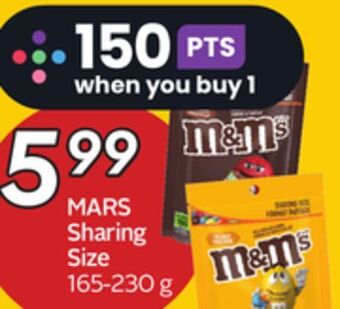 Sobeys Mars sharing size offer