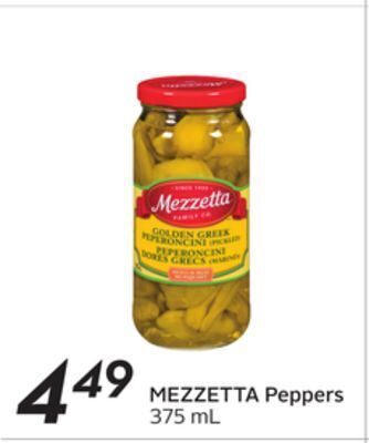 Sobeys Mezzetta peppers offer