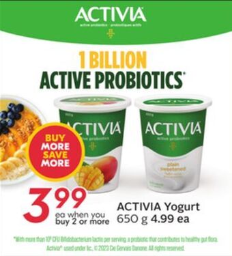Sobeys Yogurt offer