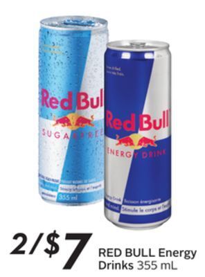 Sobeys Energy drinks offer