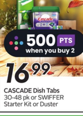Sobeys Cascade dish tabs offer
