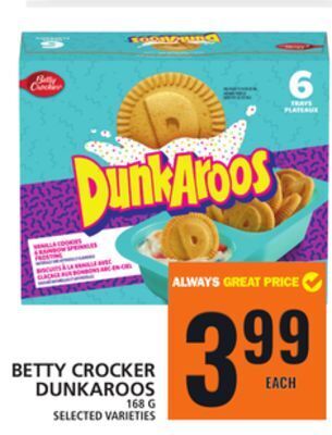 Food Basics Betty crocker dunkaroos offer