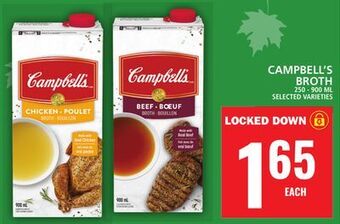 Food Basics Campbell's broth offer