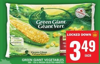 Food Basics Green giant vegetables offer