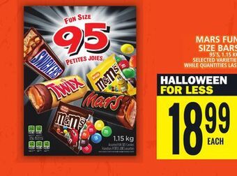 Food Basics Mars fun size bars offer