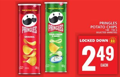 Food Basics Pringles potato chips offer