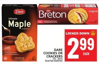 Food Basics Dare cookies or crackers offer