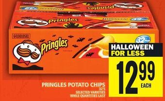Food Basics Pringles potato chips offer