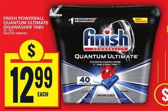 Food Basics Finish powerball quantum ultimate dishwasher tabs offer