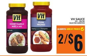 Food Basics Vh sauce offer