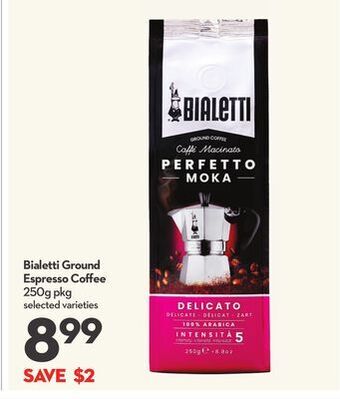 Longo's Ground espresso coffee offer