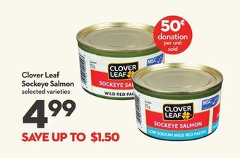 Longo's Sockeye salmon offer