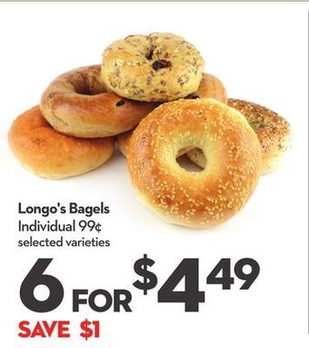 Longo's Longo's bagels offer