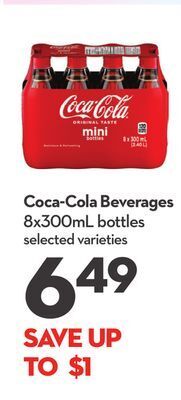 Longo's Coca-cola beverages offer