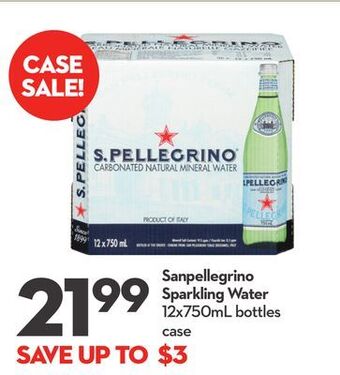 Longo's Sparkling water offer