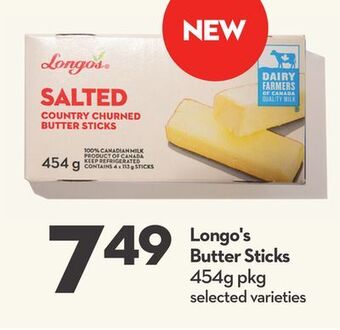 Longo's Longo's butter sticks offer