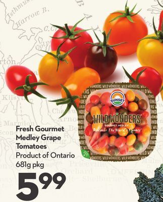 Longo's Fresh gourmet medley grape tomatoes offer