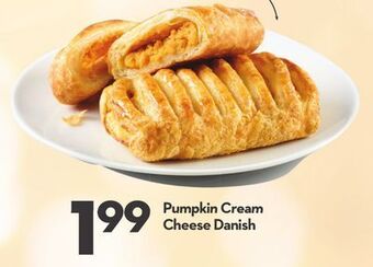 Longo's Pumpkin cream cheese danish offer