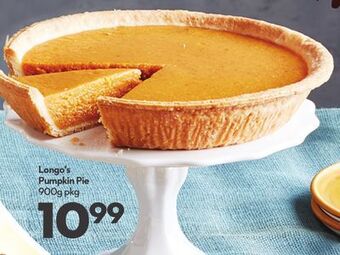 Longo's Longo's pumpkin pie offer