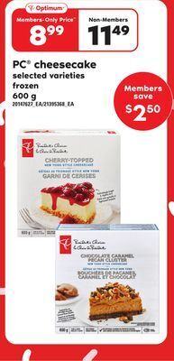 Independent Grocer Pc cheesecake, 600 g offer