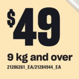 Independent Grocer Pc butter-infused or butterball regular frozen turkeys, 9 kg and over offer