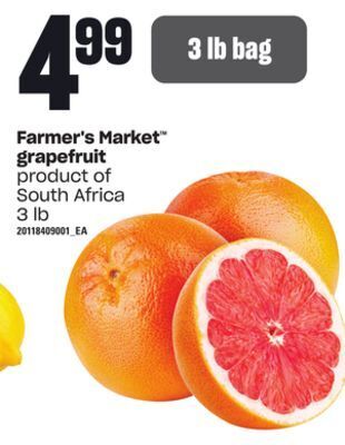 Independent Grocer Farmer's market grapefruit, 3 lb offer