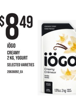 Independent Grocer Iögo nanö drinkable yogurt, 6 x 93 ml offer