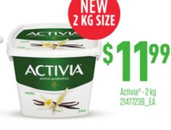 Independent Grocer Activia , 2 kg offer