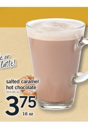Fortinos Salted caramel hot chocolate, 16 oz offer