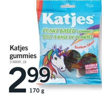 Fortinos Katjes gummies, 170g offer