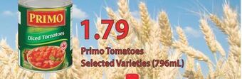 Fortinos Primo tomatoes offer