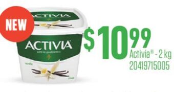 Fortinos Activia offer