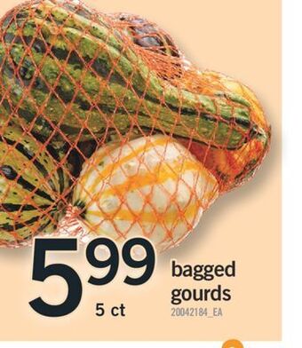 Fortinos Bagged gourds, 5 ct offer