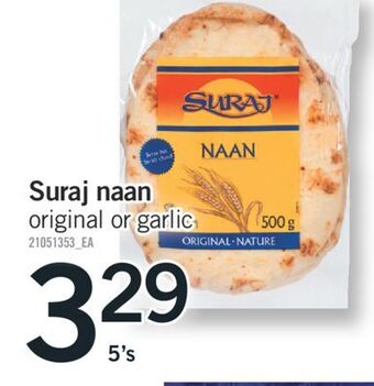 Fortinos Suraj naan 5's offer