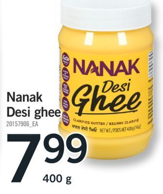 Fortinos Nanak desi ghee offer
