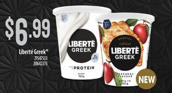 Fortinos Liberté greek offer