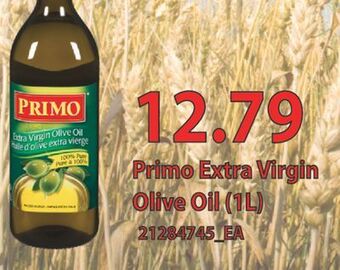 Fortinos Primo extra virgin olive oil (1l)s offer