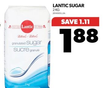 Real Canadian Superstore Lantic sugar, 2 kg offer