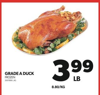 Real Canadian Superstore Grade a duck offer