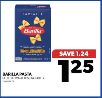 Real Canadian Superstore Barilla pasta, 340-410 g offer