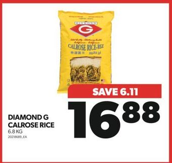 Real Canadian Superstore Diamond g calrose rice, 6.8 kg offer