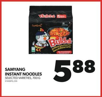 Real Canadian Superstore Samyang instant noodles, 700 g offer