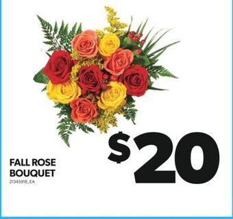 Real Canadian Superstore Fall rose bouquet offer