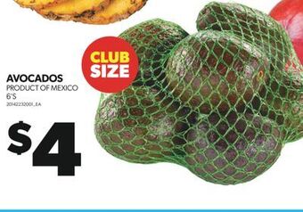 Real Canadian Superstore Avocados, 6's offer