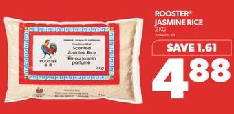 Real Canadian Superstore Rooster jasmine rice, 2 kg offer