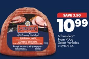 Real Canadian Superstore Schneiders ham, 700g offer