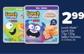 Real Canadian Superstore Lunch mate lunch kits, 75g-120g offer